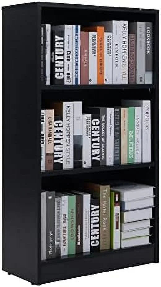 White 5 Layer Wood Bookcase J776