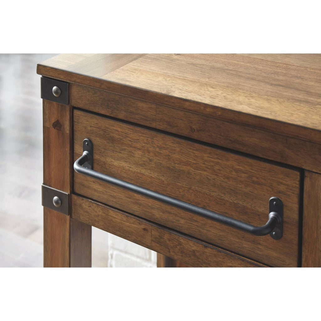 Brown Accent Cabinet E418