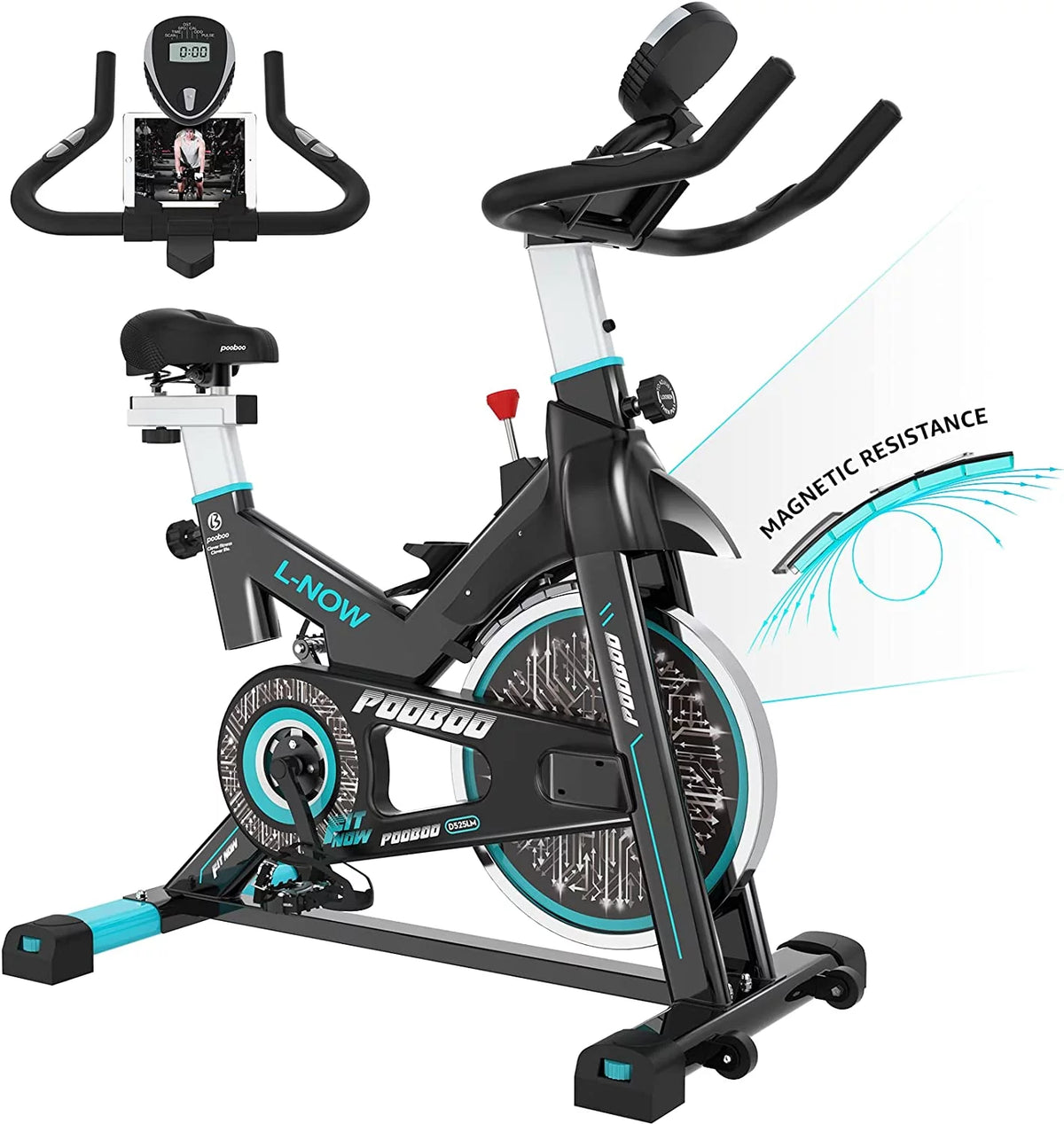 Magnetic Resistance Indoor Cycling Bike Y86628