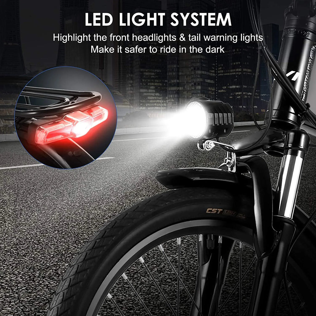 Folding Electric Bike 500W 20MPH L93920