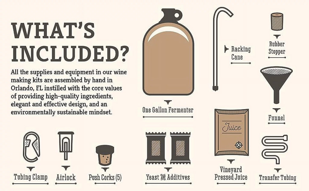 1 Gallon Wine Making Kit K656