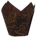 Brown Tulip Baking Cup A135293