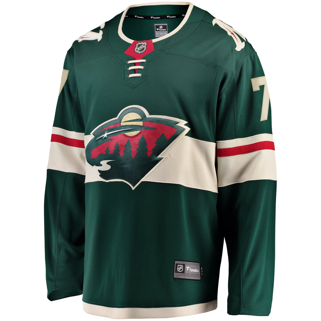 Men's Green Minnesota Wild Home Breakaway Player Jersey M5085