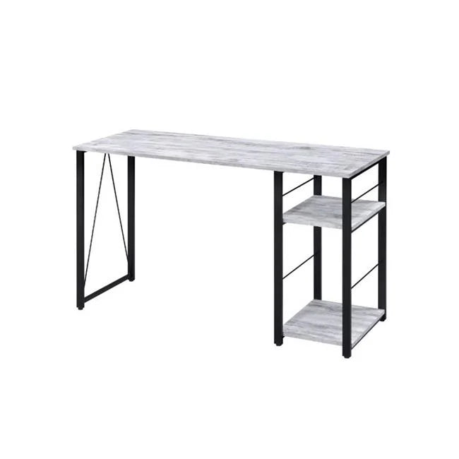 Antique White & Black Wood Writing Desk Y72705