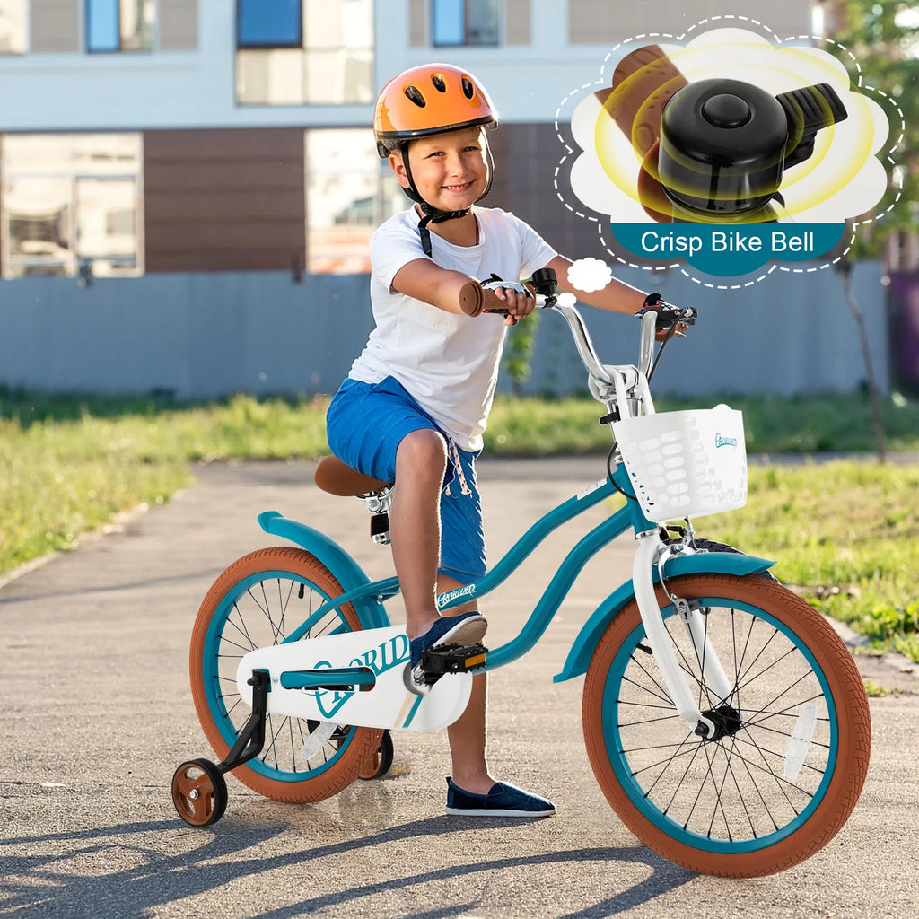 Pink Kids Bike with Training Wheel K85277
