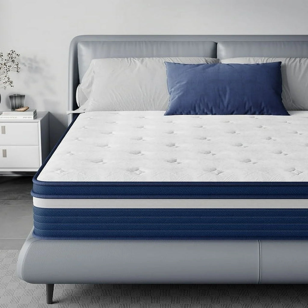 12 Inch Medium Firm Memory Foam Hybrid Mattress A50014