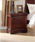 2 Drawer Cherry Nightstand O385843