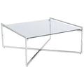 Square Glass Top Coffee Table N52108