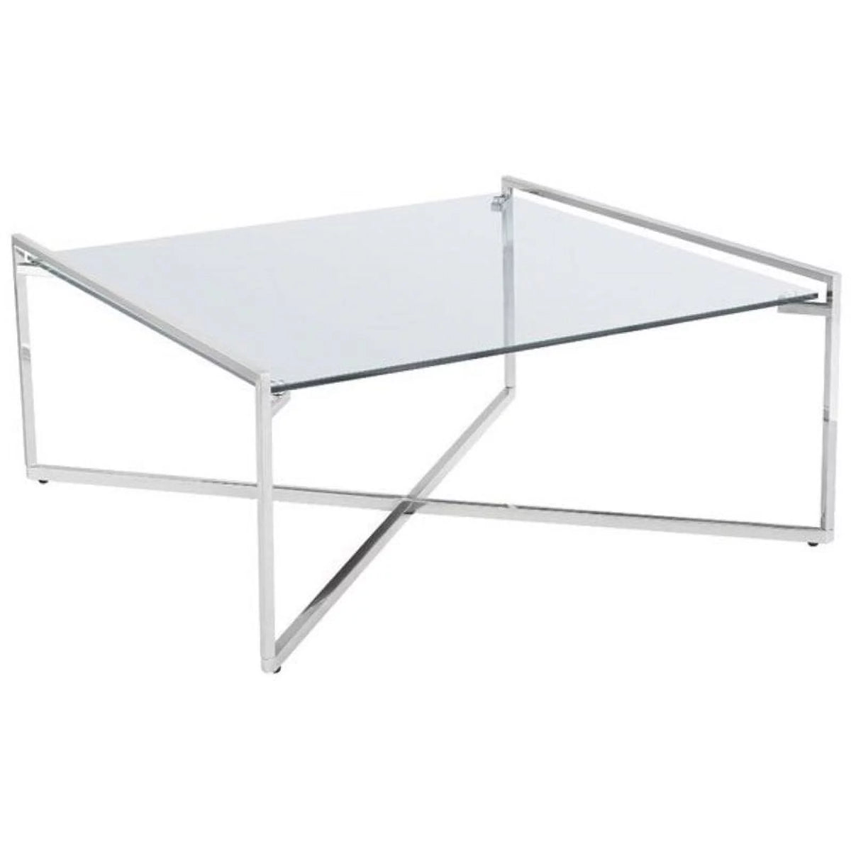 Square Glass Top Coffee Table N52108