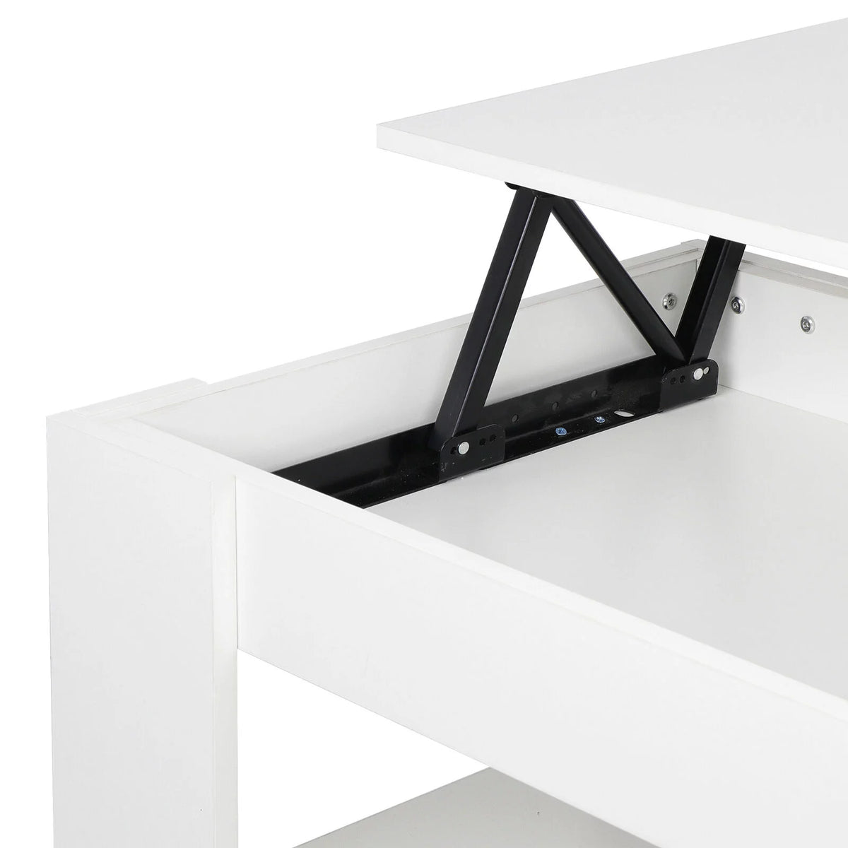 White Lift Up Coffee Table G2097