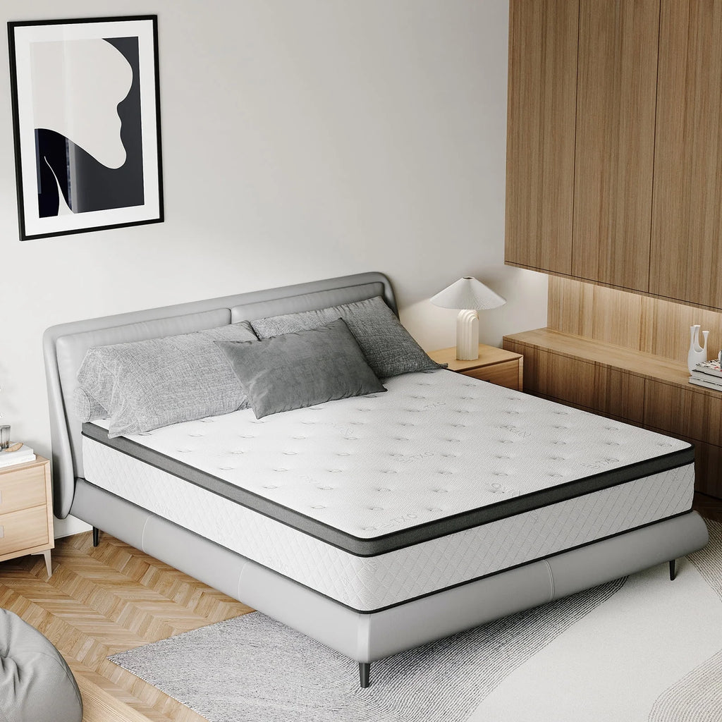 12 Inch Medium Firm Memory Foam Hybrid Mattress A50014