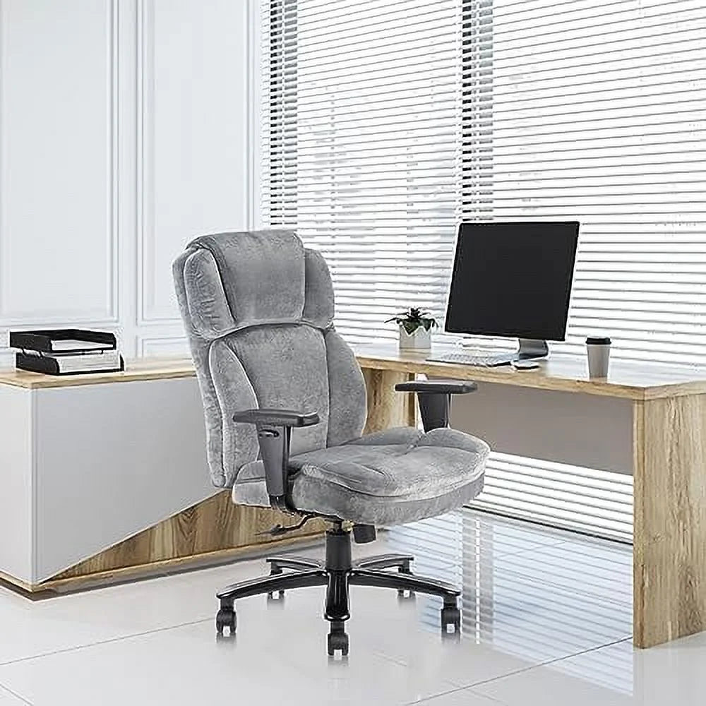 Big Tall Wide Ergonomic Office Chair 400lbs with Headrest and Armrest K497150