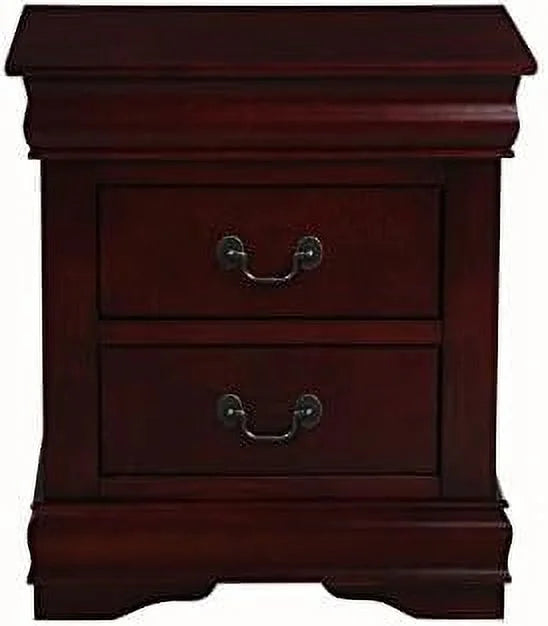 2 Drawer Cherry Nightstand O385843