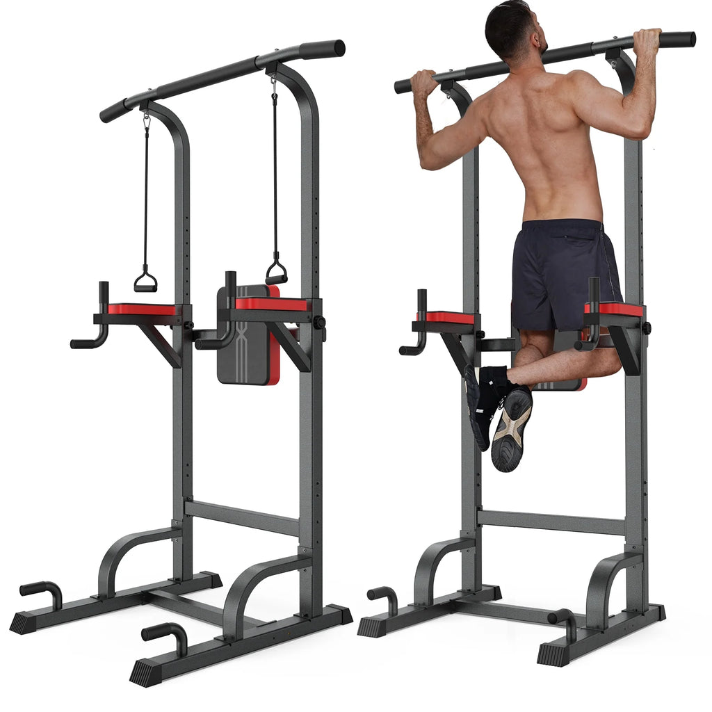 Multifunction Power Tower Dip Station Pull up Bar N990303