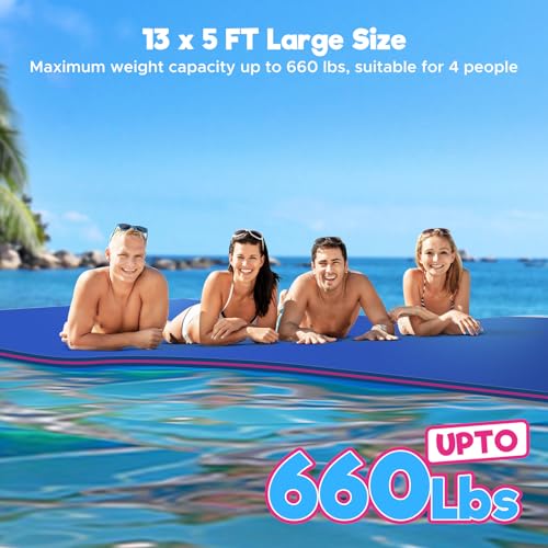 Floating Water Mat, 3-Layer Tear-Resistant XPE Foam T138