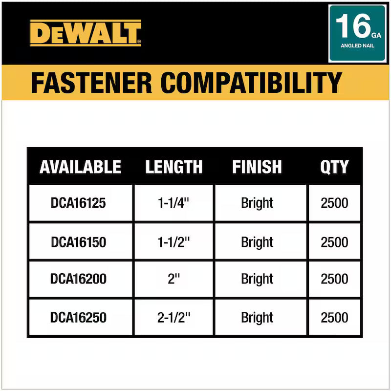 20V MAX Cordless 16-Gauge Angled Finishing Nailer B842