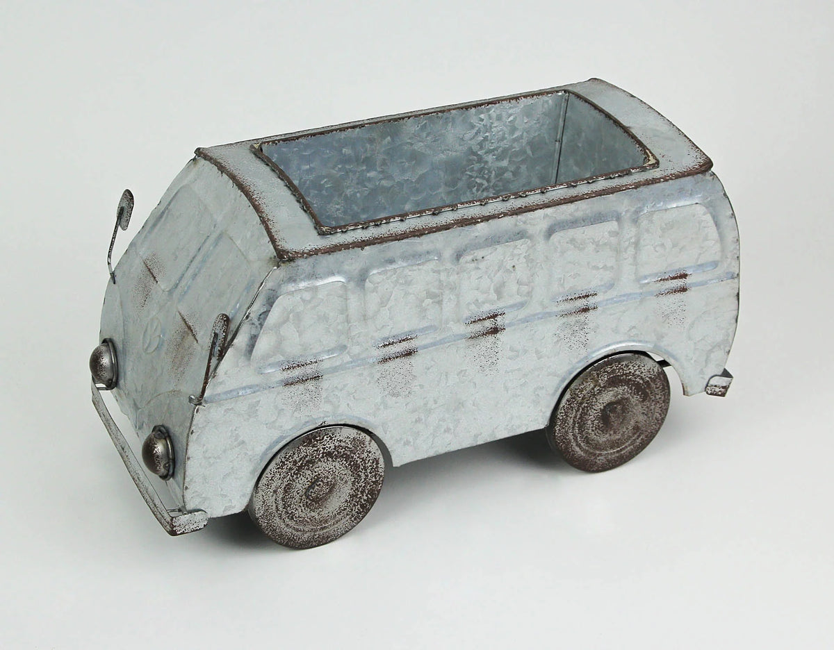 Metal Surfer Van Outdoor Planter P522
