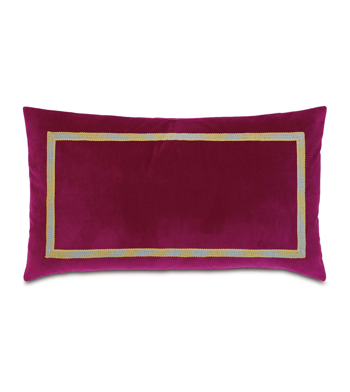 Plush Raspberry King Sham 21x37 I31231