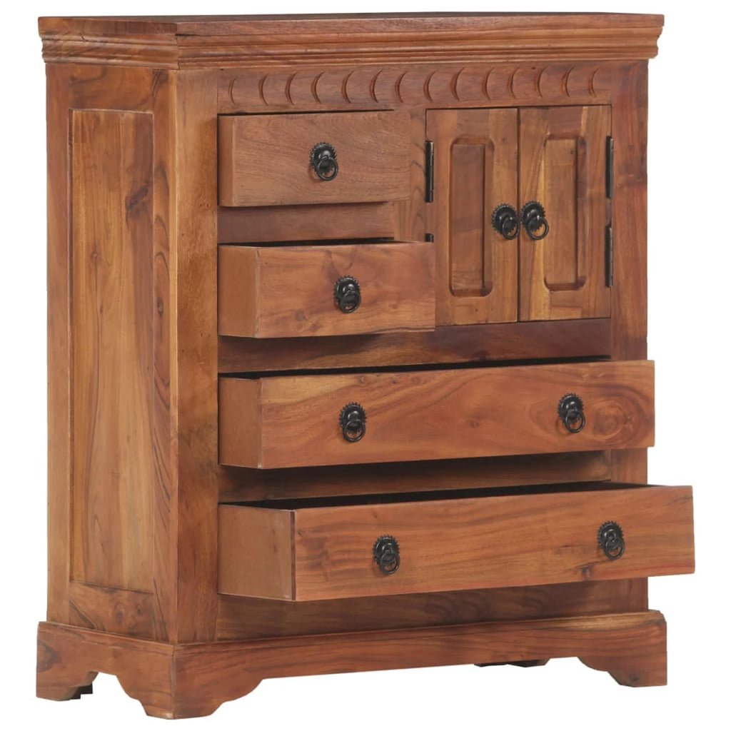 Solid Acacia Wood Sideboard W143
