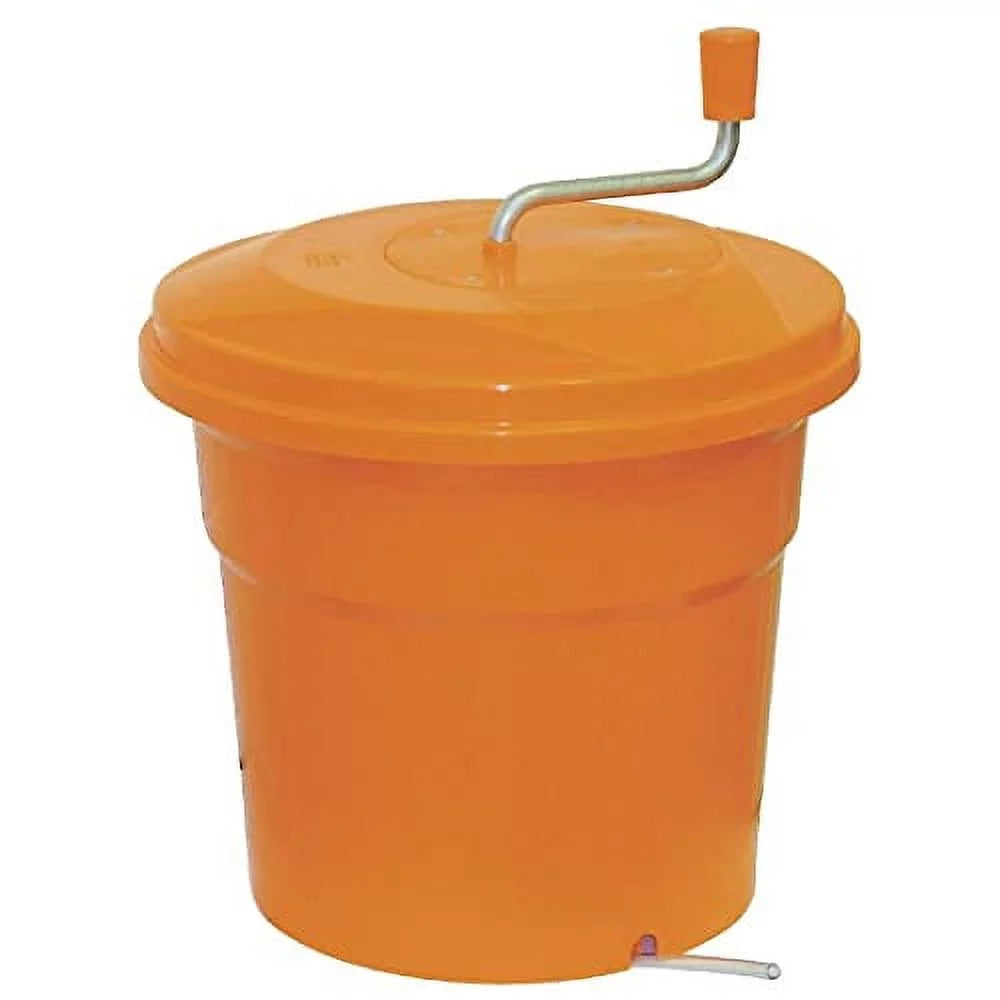 Manual Salad Spinner 5 Gallons Orange W23988