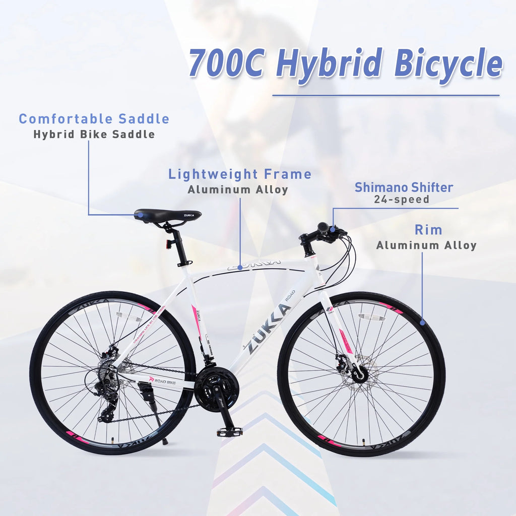 28 inch 24 Speed Hybrid Bike I379467
