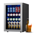 77 Can Freestanding Beverage Refrigerator with Glass Door E371044