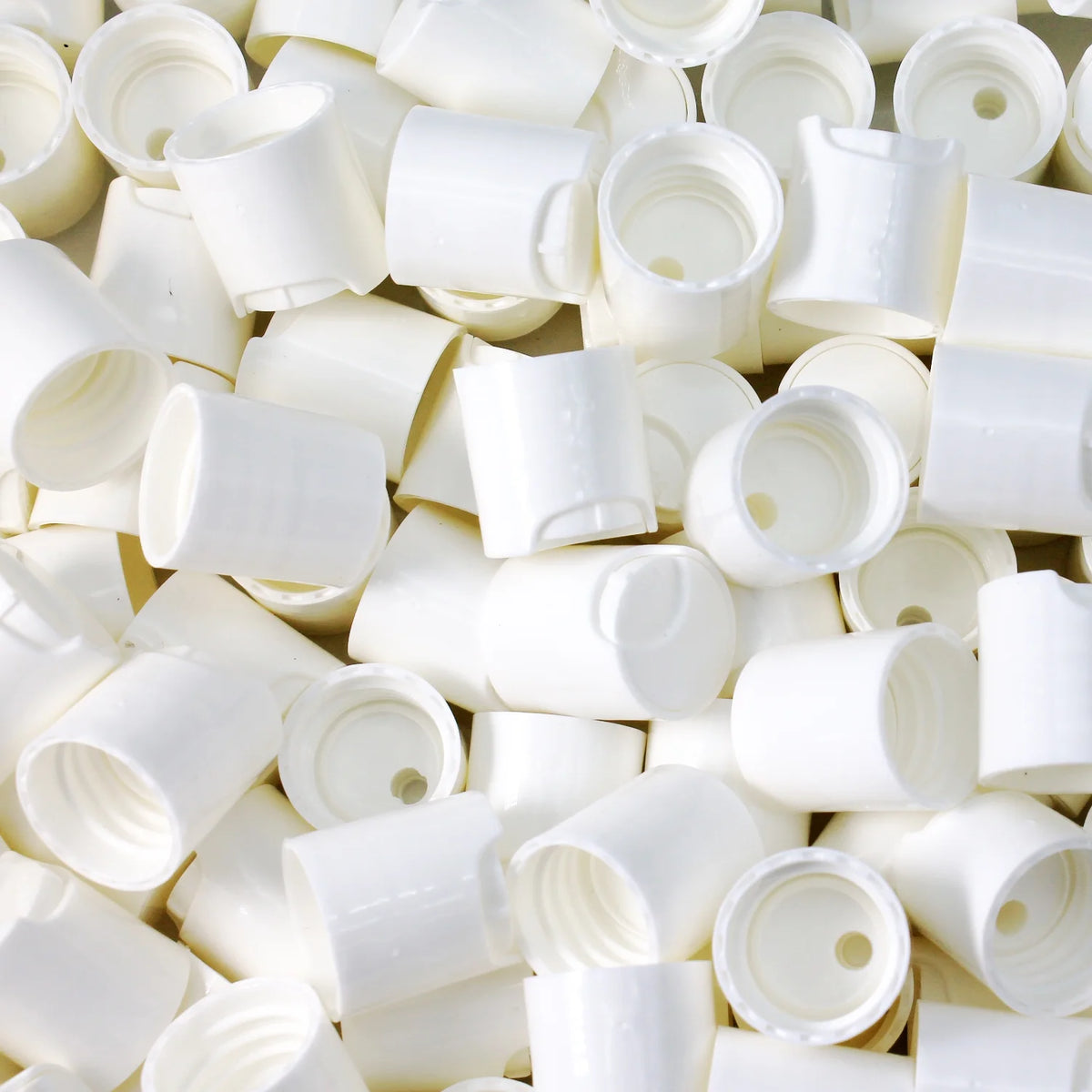 288 Caps White Disc Top Caps 20mm BPA-free PP J8205