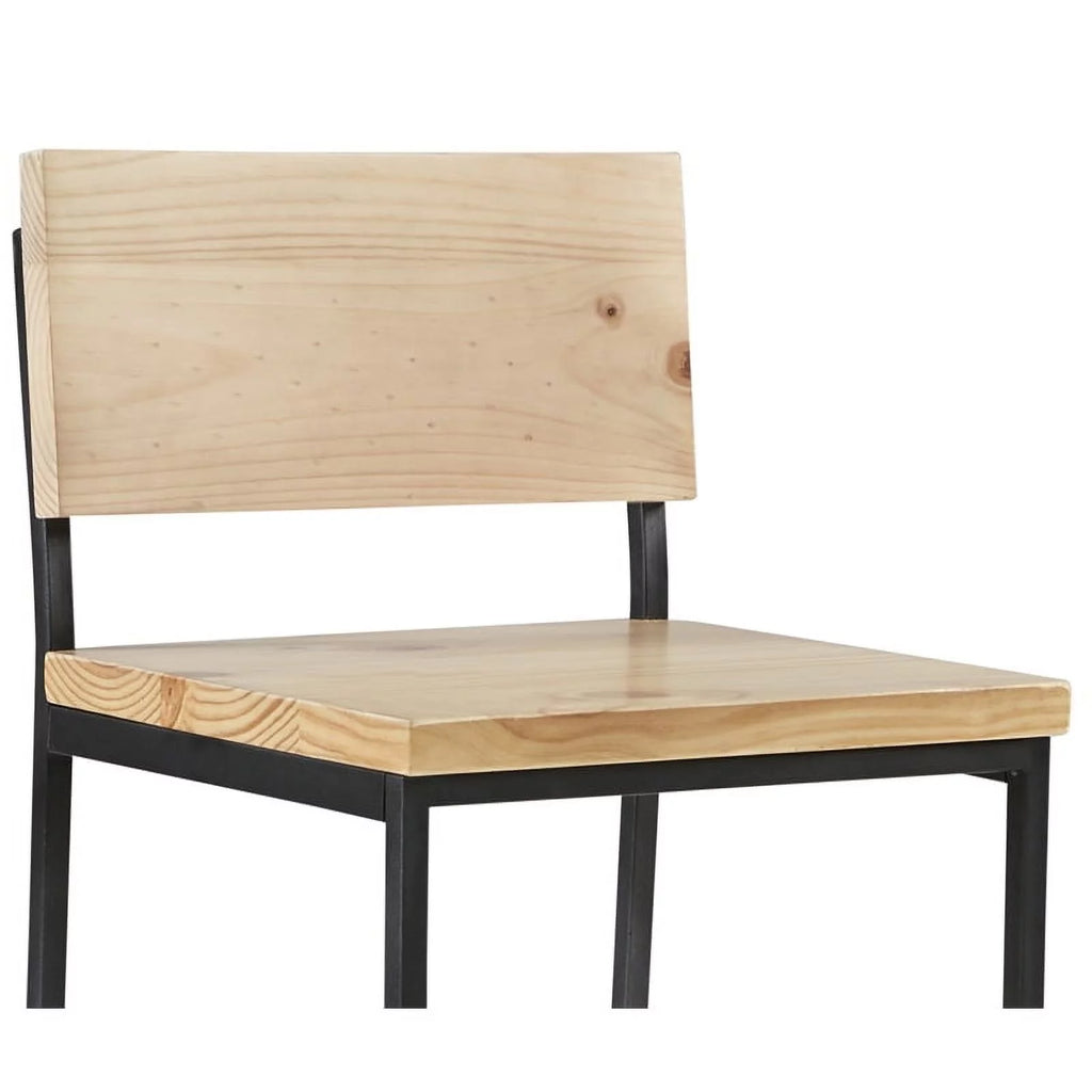 Wood & Metal Bar Stool V401260