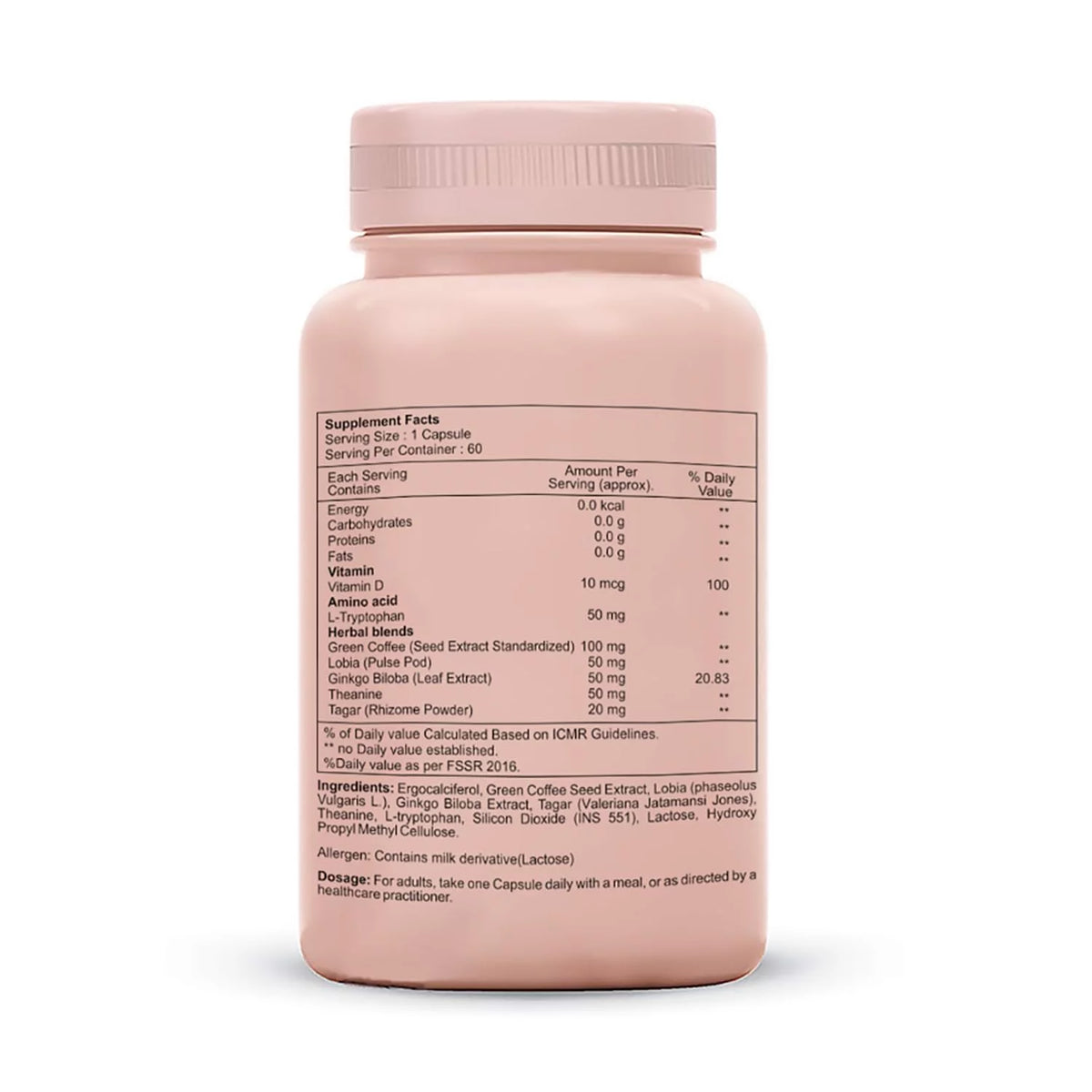 60 Capsules Weight Loss Pills A931
