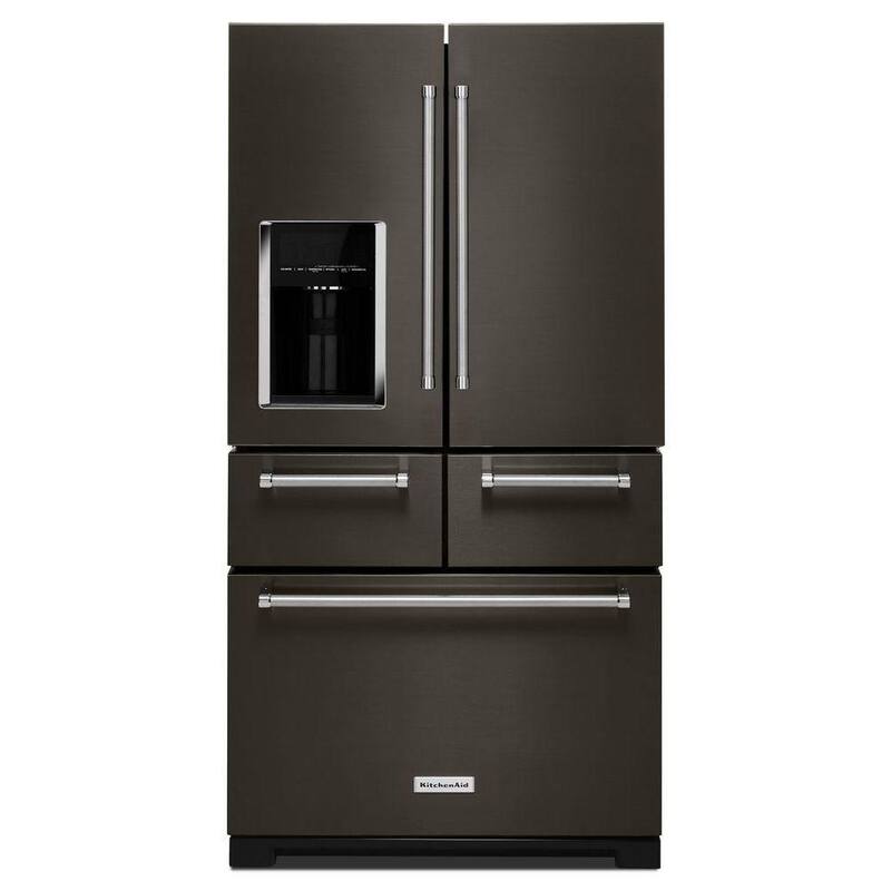 25.8 cu. ft. Black Stainless French Door Refrigerator H42648