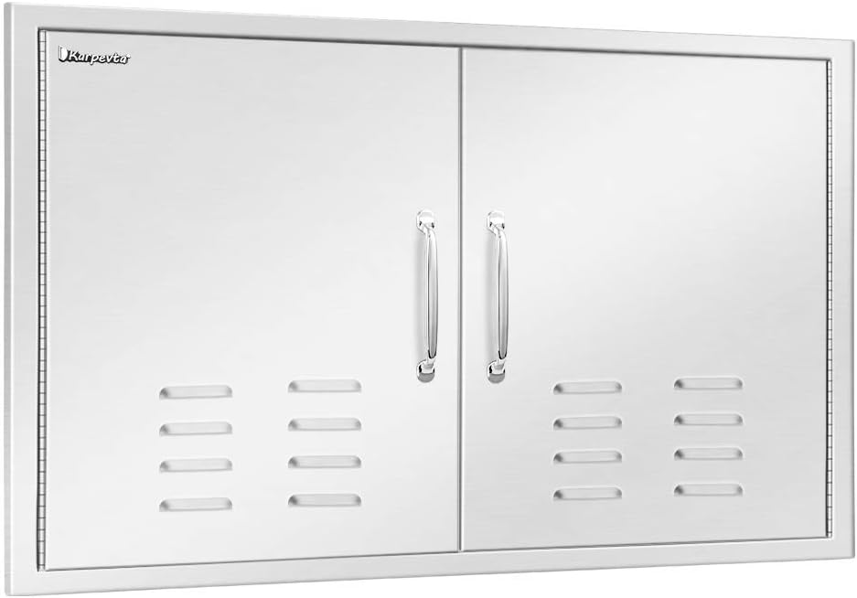 42 W X 21 H Stainless Steel Double Access Door Q82553
