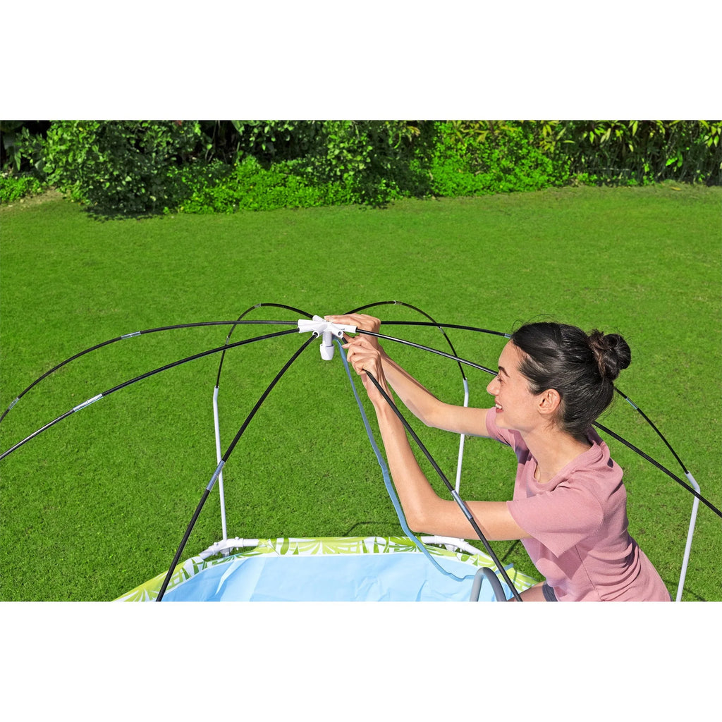 8' x 20 Play Pool with UV Safe Shade Cover Q96402