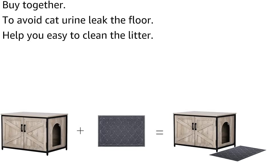 Cat Litter Box Enclosure with Top Opening B196885