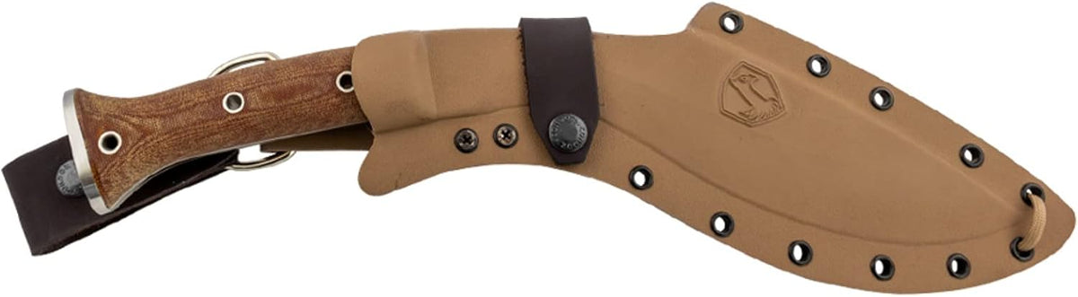 Kukri Knife with Micarta Handle and Sheath I413990