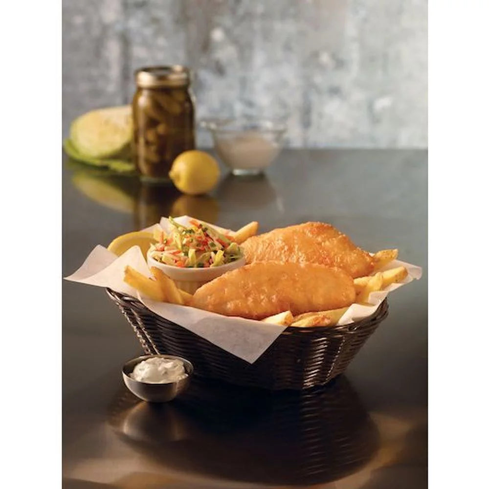 Boneless Battered Oven Ready Cod Fillet Portions, 10 Pound F5595