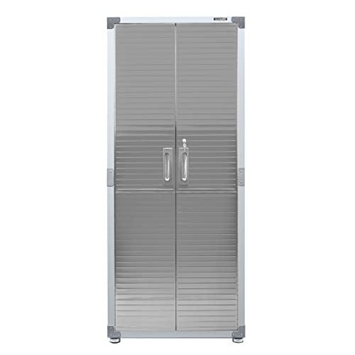 Solid Steel Lockable Metal Storage Cabinet with Adjustable Shelves, 48" W x 24" D x 72" H X185