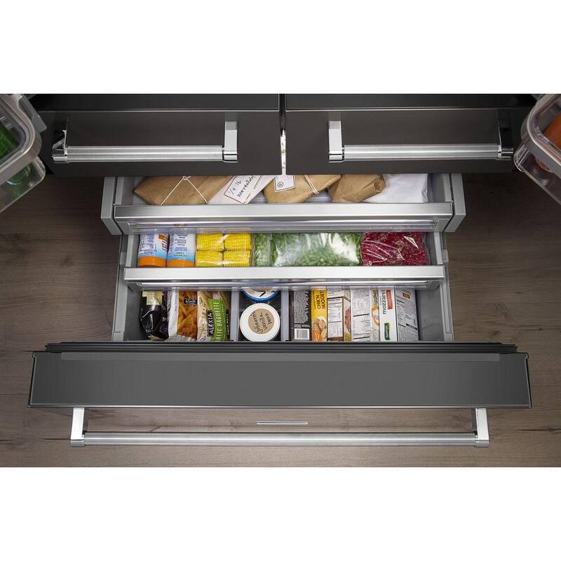 25.8 cu. ft. Black Stainless French Door Refrigerator H42648