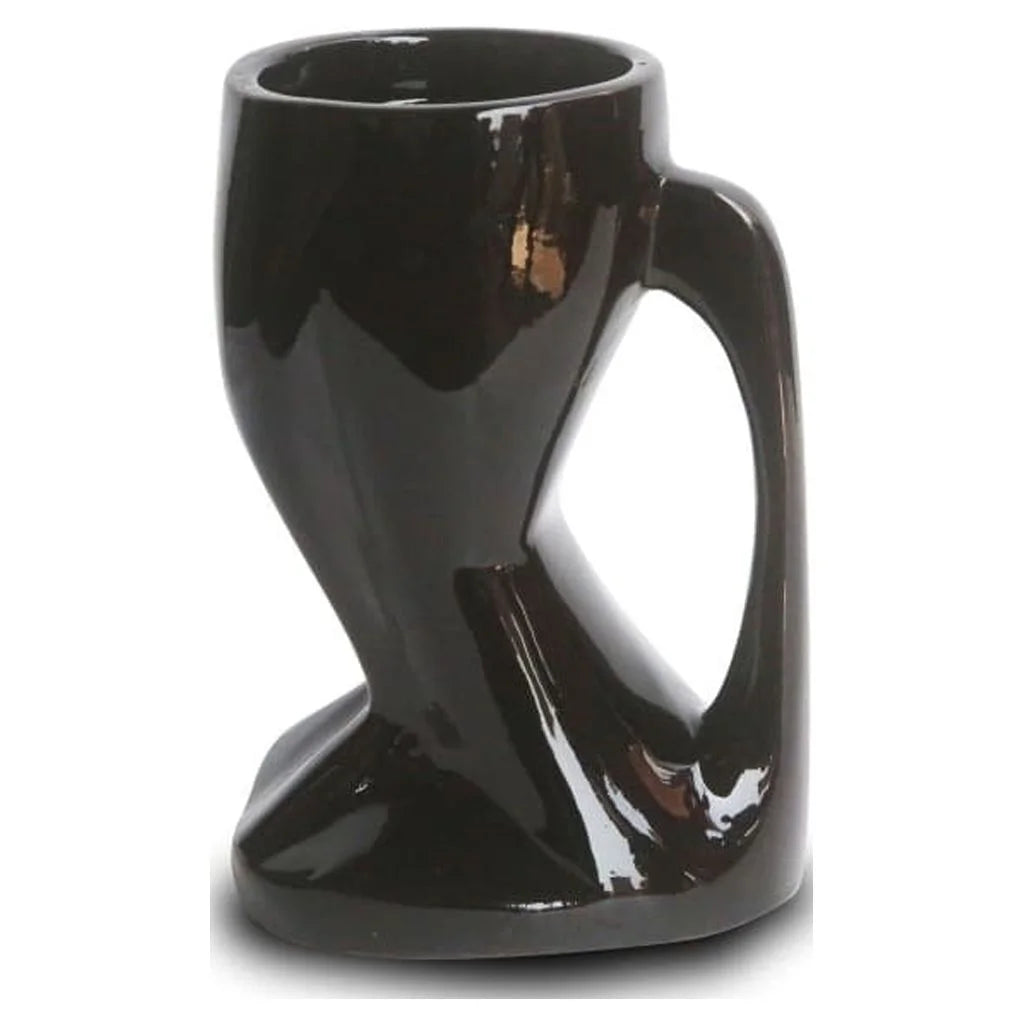 Hand Carved Acacia Wood Candleholder H591640