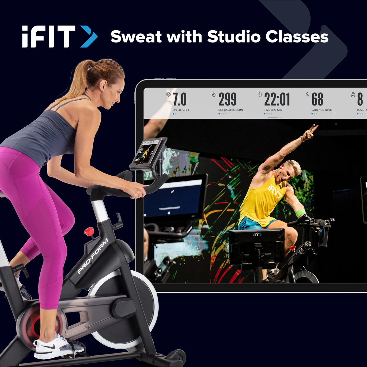 Exercise Bike with Dumbbell Set F44733