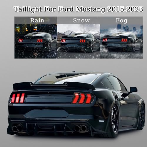 LED Tail Lights For Ford Mustang Rear Lamp Kit Assembly O891