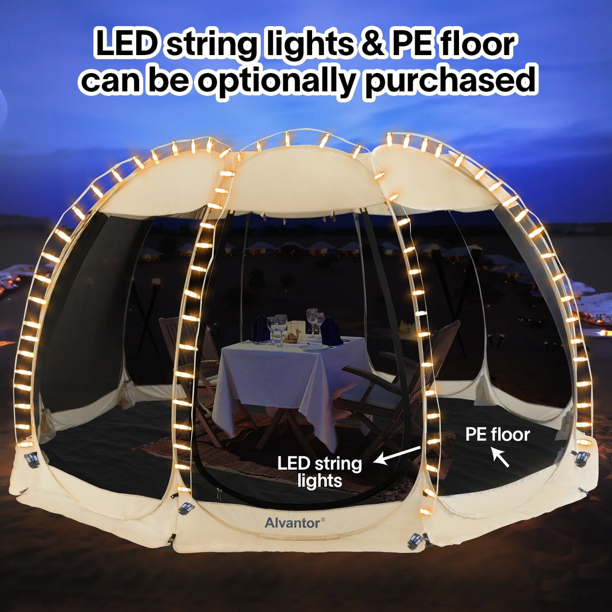 Pop Up Screen House Tent 6'X6' I4623