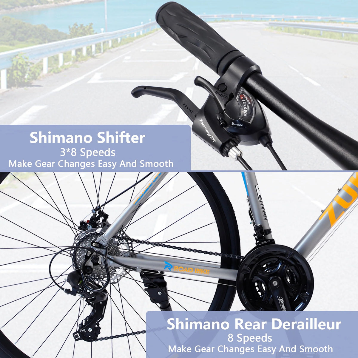 28 inch 24 Speed Hybrid Bike I379467