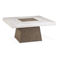 White Marble Cocktail Table D346