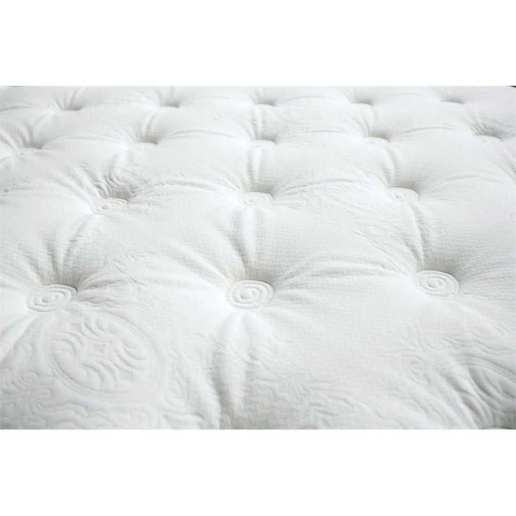 White Quilted Euro Top Queen Mattress H860