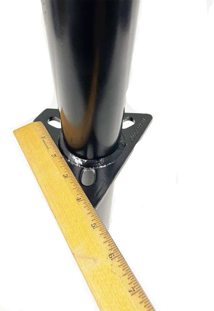 5000 lbs A-Frame Trailer Jack with Foot Plate and Caster Wheel Pack of 2 Z6284