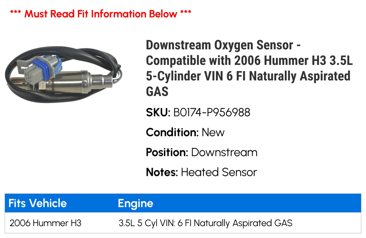 Oxygen Sensor B511563