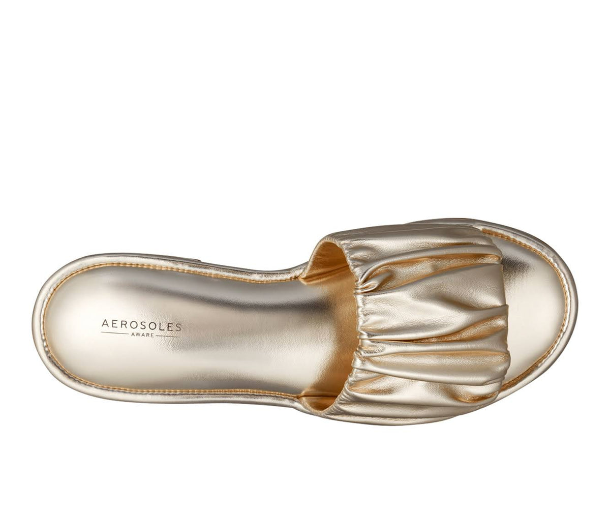 Gold Metallic Shoes R464940