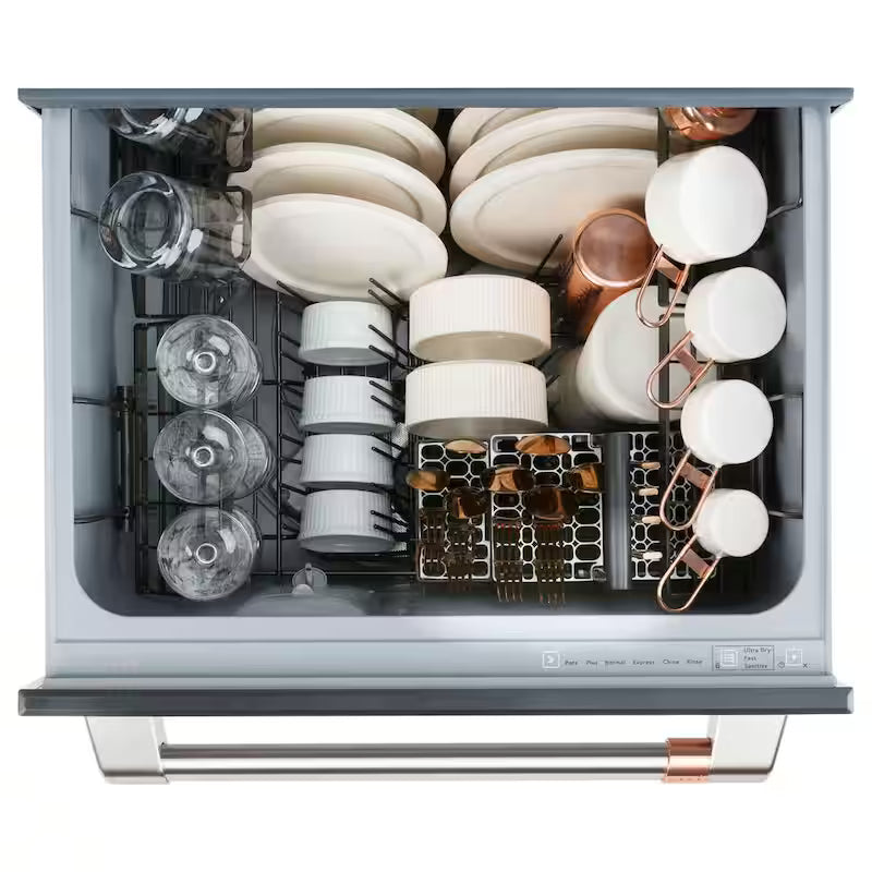 Matte White Double Drawer Dishwasher V92754