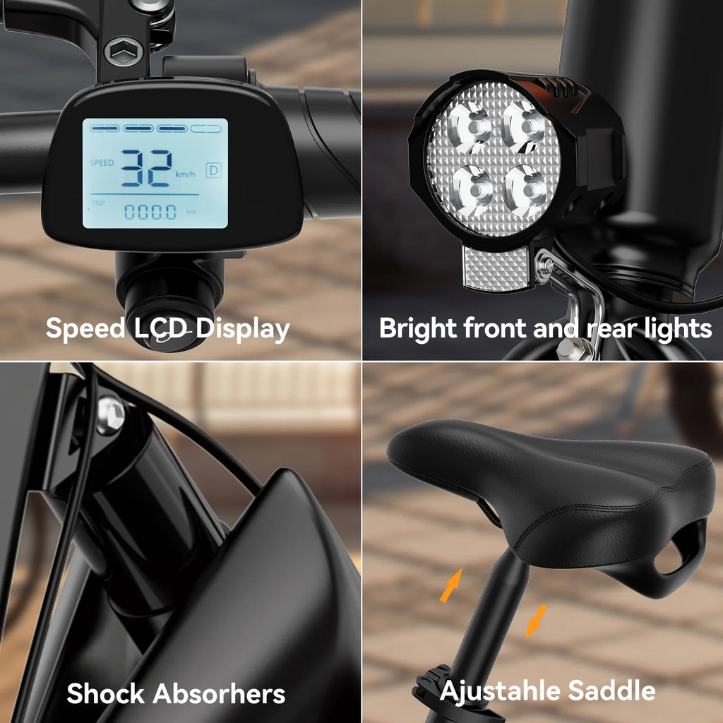 14 Folding Electric Bike with 350W Motor A8133