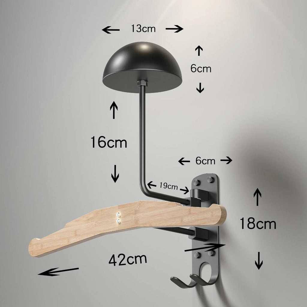 Helmet Wall Mount with 2 Caps O678